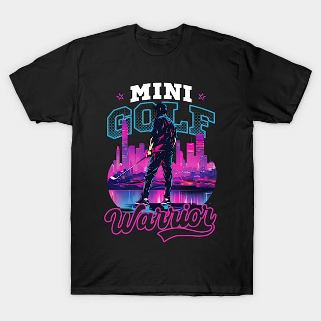 Mini Golf Shirt | Minigolf Warrior T-Shirt by Gawkclothing